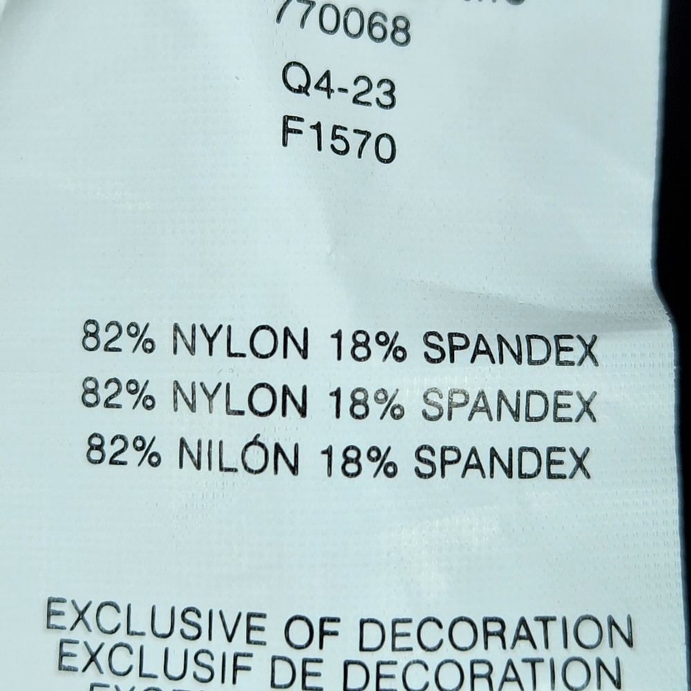 Island Escape Swim Skirt Womens 24W Black Tummy Control High Waist Beach Resort - Picture 6 of 7